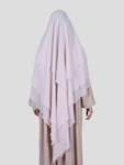 Dreilagiger Khimar Chifon