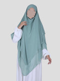 Dreilagiger Khimar Chifon