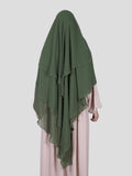 Dreilagiger Khimar Chifon