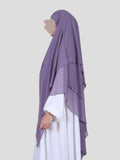 Dreilagiger Khimar Chifon