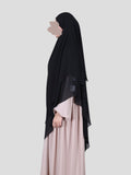 Dreilagiger Khimar Chifon