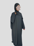 Einteilige Abaya mit integriertem Hijab