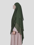 Dreilagiger Khimar Chifon