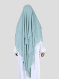 Dreilagiger Khimar Chifon