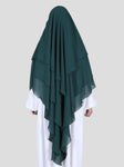 Dreilagiger Khimar Chifon