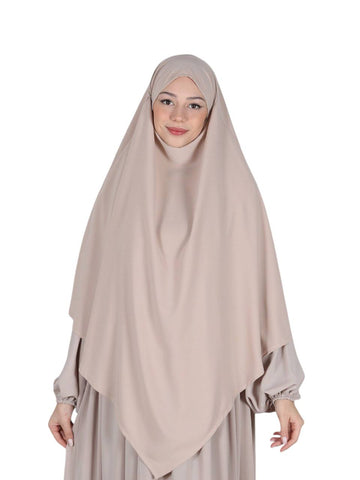 Einlagiger Khimar HIBA Medina Seide