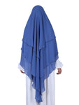 Dreilagiger Khimar Chifon