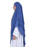 Dreilagiger Khimar Chifon